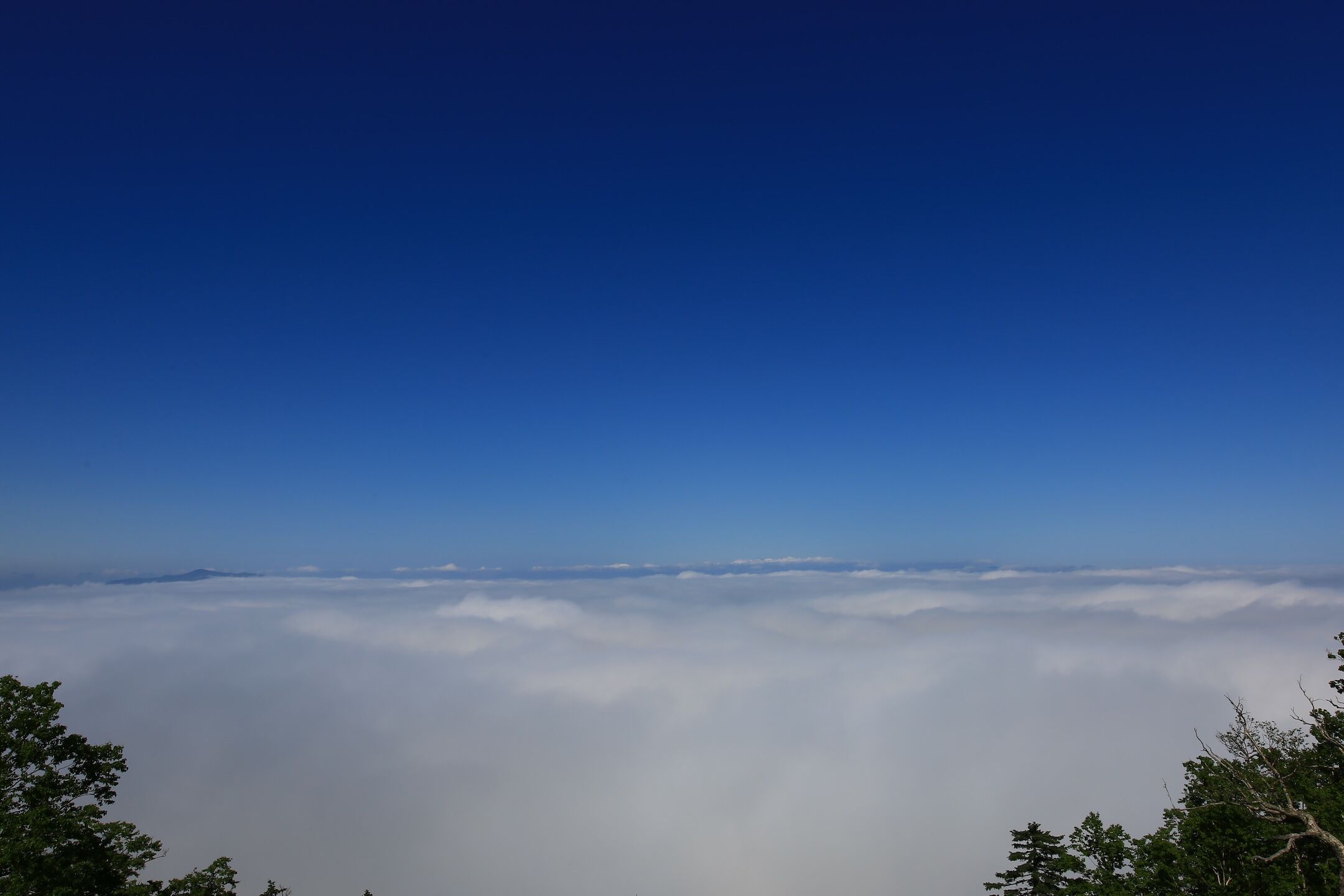 雲海に包まれる湖、屈斜路湖の絶景